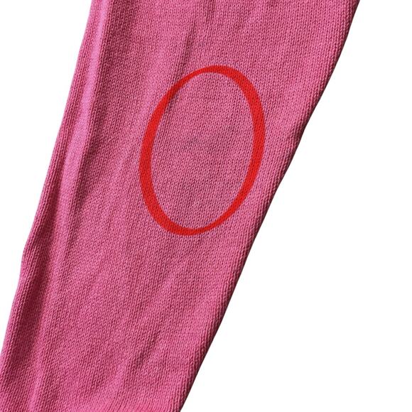 Quacker Factory Pink Ocean Sailboat Palm Tree Sequined Cardigan Sweater 1X* - Picture 7 of 7